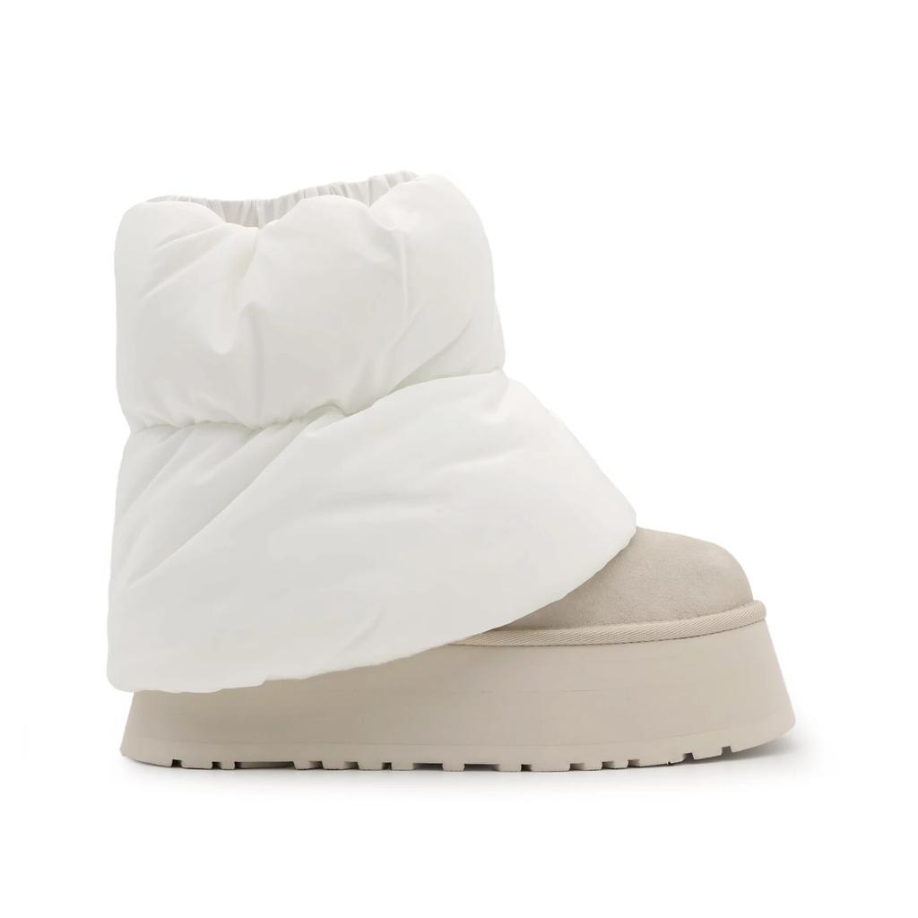 1158275-WCRM UGG Women's Classic Mini Dipper Puffer White Ceramic (Women's)
