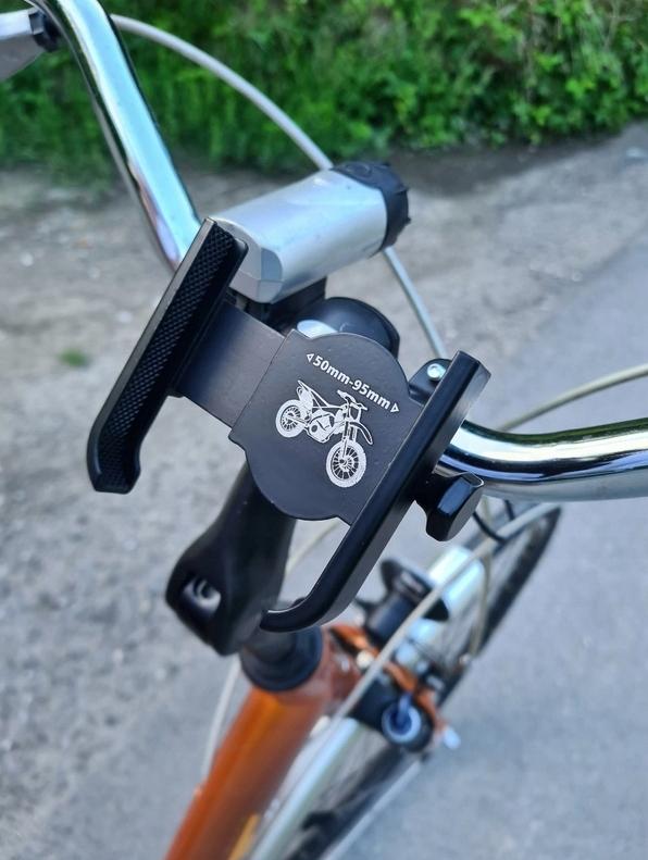 Mocny Aluminiowy Uchwyt Rowerowy Na Telefon Motocykl Kierownicę Hulajnogę