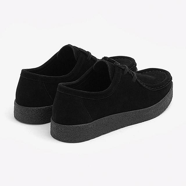 [PASCOROZEN] MS1600-BK Bellon 2-Loch Wallaby Derby Schuhe, MS1600-BK, 7000026480, Beliebte koreanische Schuhe