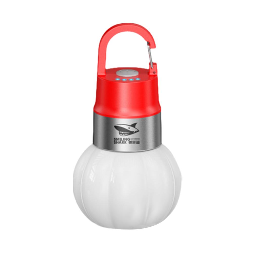 Portable LED Camping Light Backpack Mini Keychain With Hook Rechargeable Rainproof Flashlight Outdoor RGB Ambient Lamp