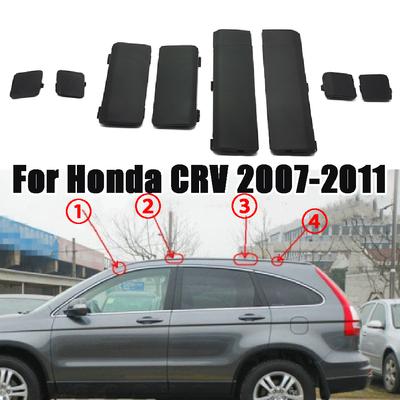 Wooeight siyah araba çatı bagaj rafı kapağı silme kapağı kaldırmak Honda CRV için Fit CR-V 2007 2008 2009 2010 2011 araba