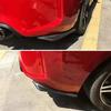 Nuovi 2 Pezzi Spoiler Laterale Diffusore Canard Sottoparaurti Posteriore Lip Wrap Splitter per A3 A4 S3 S4 B7 B8 B9 RS S-LINE Accessori Auto