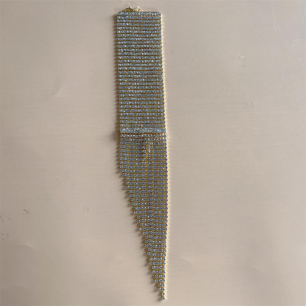 Rhinestone Super Flash Bracelet, Simple Fringed Bracelet Full Of Diamonds, Fashionable And Versatile Bracelet, European And American Jewelry Women