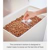 Yamazaki Tower Food Storage Container, 12kg Capacity, with Measuring Cup, White, Approx. W41 X D24 X H42.5cm (Approx. H65.5cm with Lid Opened), Model