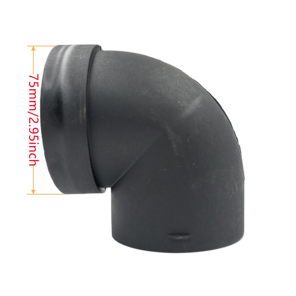 42mm 60mm 75mm Air Vent Ducting Y T L Flat Piece Elbow Pipe Outlet Exhaust Joiner Connector Diesel Heater For Car Caravan Camper