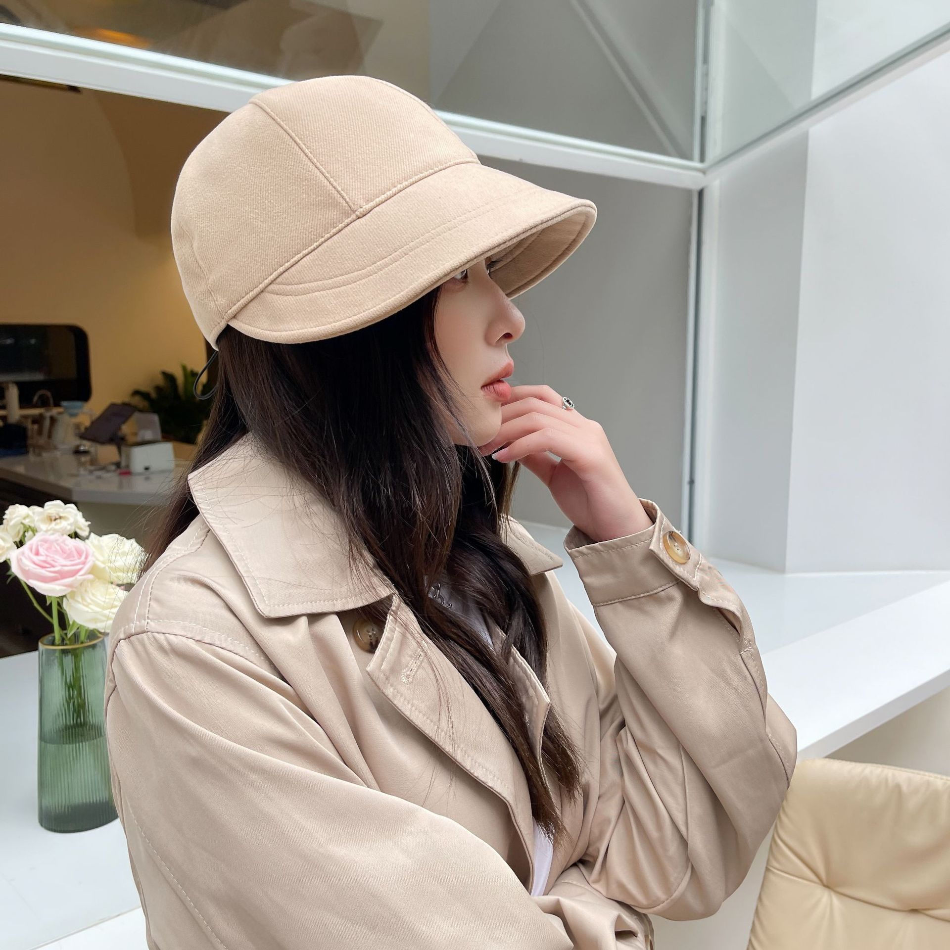 

Женская зимняя шляпа от солнца с защитой от ультрафиолета