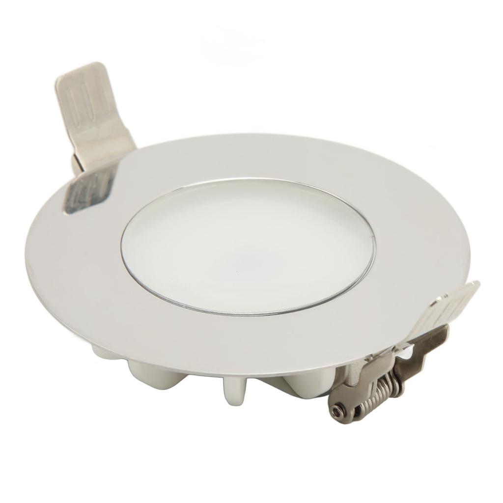 LED Cabin Light 12V‑24V Interior Dome Light Universal Fit for RV Caravan Yacht Boat Cabin Smoke Exhaust Ventilator Blue