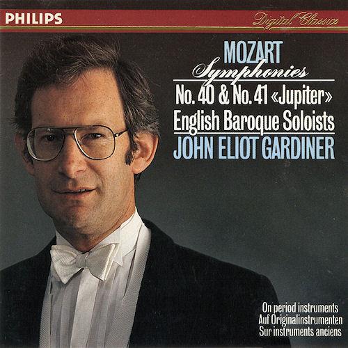 

CD WOLFGANG AMADEUS MOZART Symphonies No. 40 No. 41 Jupiter 4263152 Philips 1992 Japan Classical Used