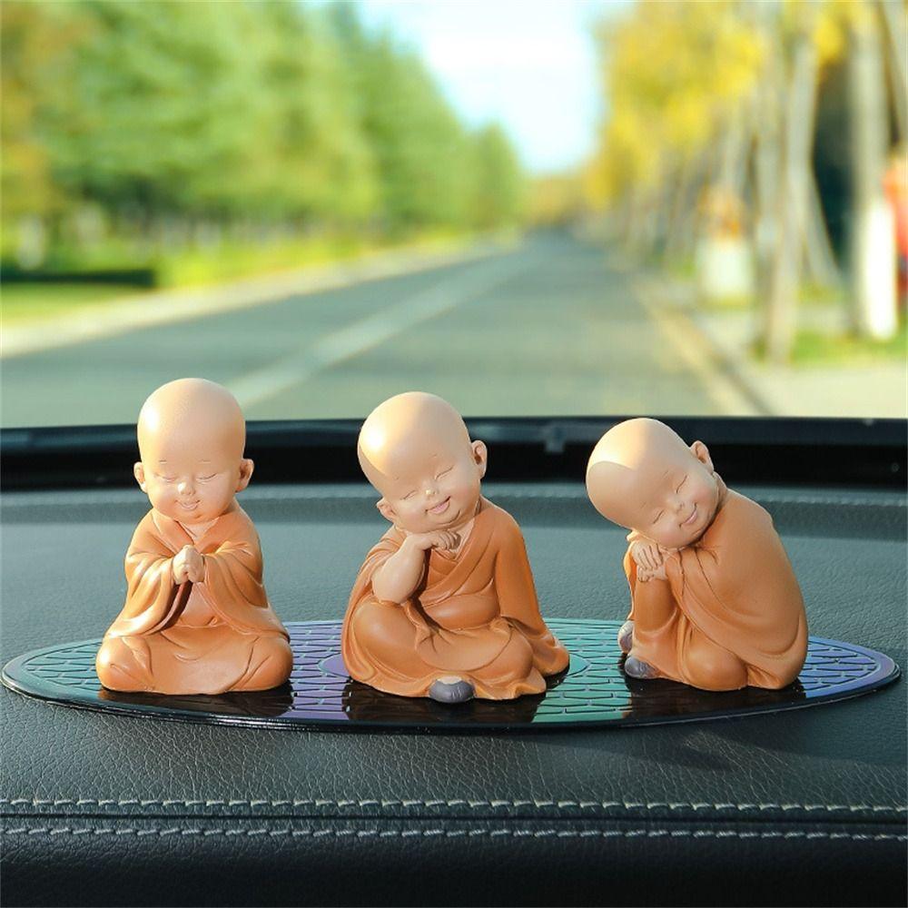 Religion Buddha Resin Buddha Monk Statue Monk Ornament Little Monk Figurine Small Monk Status