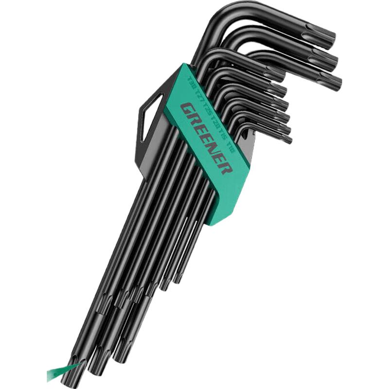 GREENER Battleship Universal Hex & Torx Wrench Set