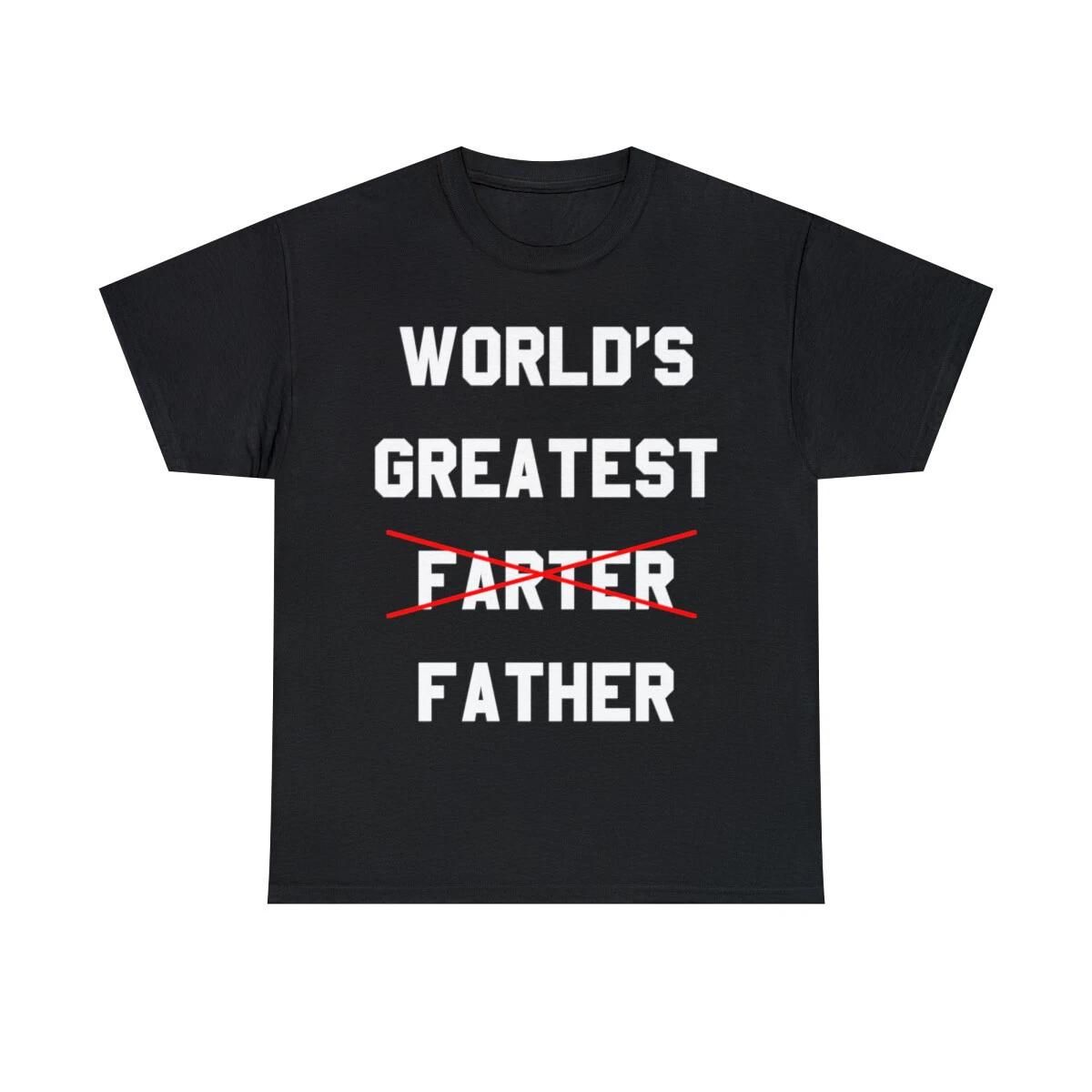 Worlds Greatest Farter Graphic Tee Shirt, S-5XL 2XL
