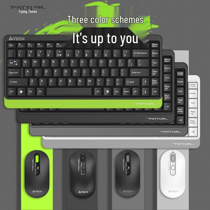 A4TECH FG1120 Wireless Keyboard and Mouse Set