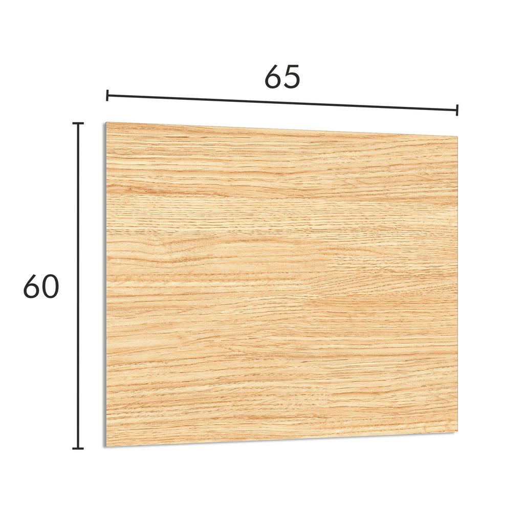 PANEL SZKLANY DO KUCHNI 65x60 Drewno