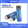 VariCore VC-1820 18650 2000mAh 3.7V Power Rechargeable Lithium Battery  for Electric Tools+DIY Pointed