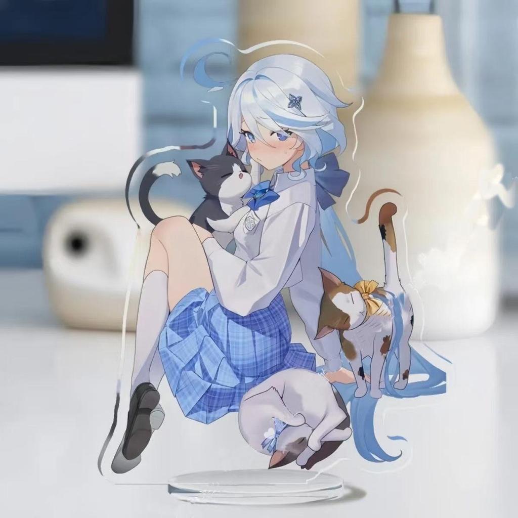 Furina Hydro Archon Acrylic Standee - 10cm Desktop Ornament