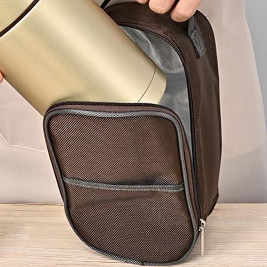 Lunch Bag Portable with Waterproof Oil-Proof Inner Insulated Bag Keeps Food Warm Carrier for Work School Camping