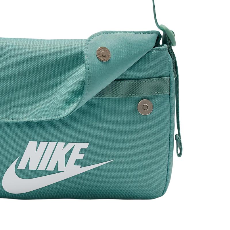 New Nike Sportswear Fabric Shoulder Bag, Crossbody Bag Regular Women's Cannoneer Gray CW9300-016