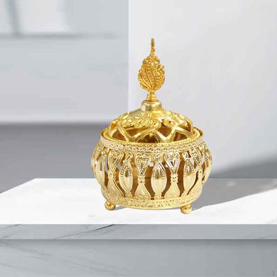 Burner Holder with Lid Buddhist Censer Relaxation Furnace Decor