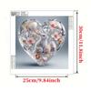 Easter Special Shaped 5D DIY Partial Drill Diamond Painting Kits for Adults Home Wall Decor Diamond Dots Paintings 11.81x11.81in