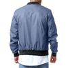Men's Trendy Plus Size Bomber Jacket - Spring/Autumn Zipper Outerwear 5XL