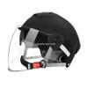 2025 Dual-Lens Unisex Motorcycle Helmet with Summer Sunscreen & All-Season Safety
