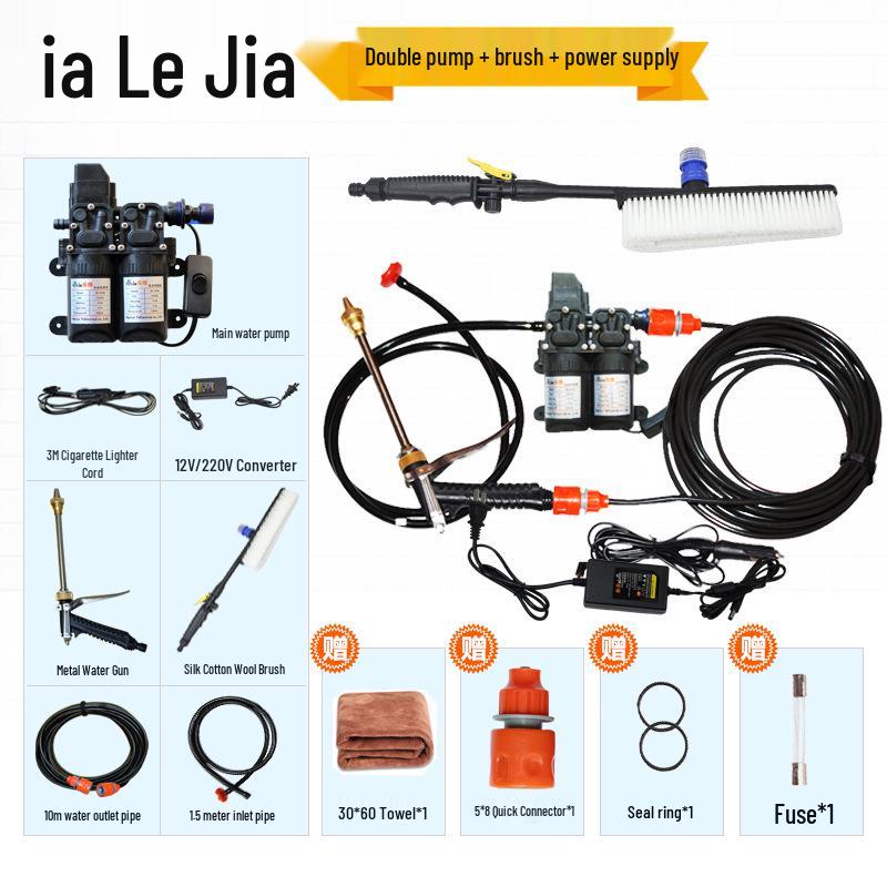 High-Pressure Portable Car Washer Pump and Water Gun