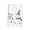 Christmas gift hanging kitchen towel hand wipe absorbent towel household bathroom cartoon hanging towel cleaning rag