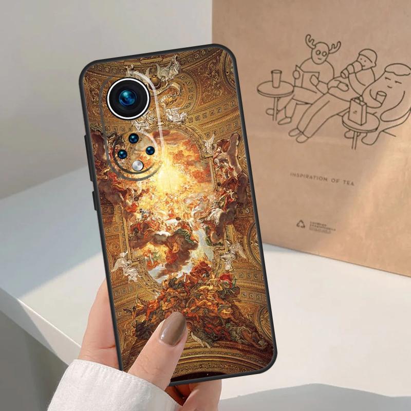 Renaissance Art Painting For Honor Magic 8 Pro 5 6 7 Lite Case For Honor Win RT 200 400 50 70 90 X8b X9a X9b X9c X9d