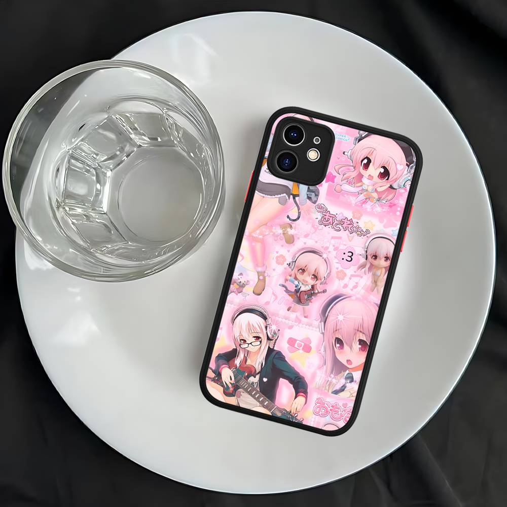 

S-sUPER SONICO Phone Case For IPhone 15 14 13 12 11 Pro Max X XS MAX Plus Matte Soft Back Cover iphone 14 plus
