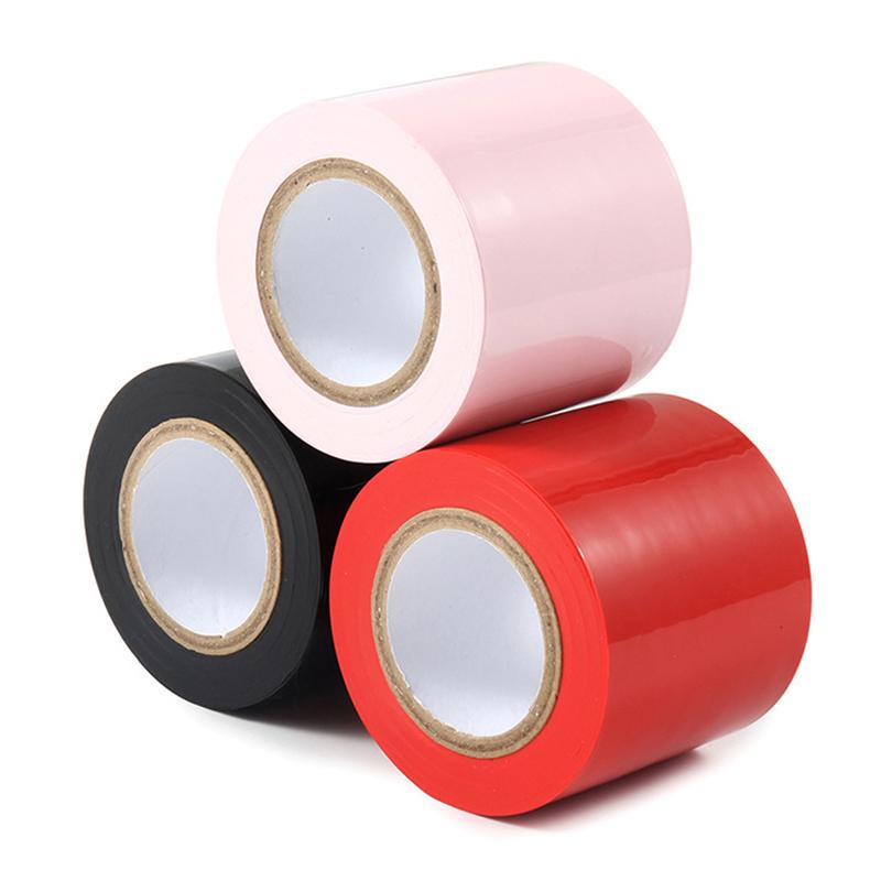 16M/Roll Muti-Color Bondage Tape No Stick Static Tape Restraints Adult Women Couple Flirting Strap Safe Skin Friendly