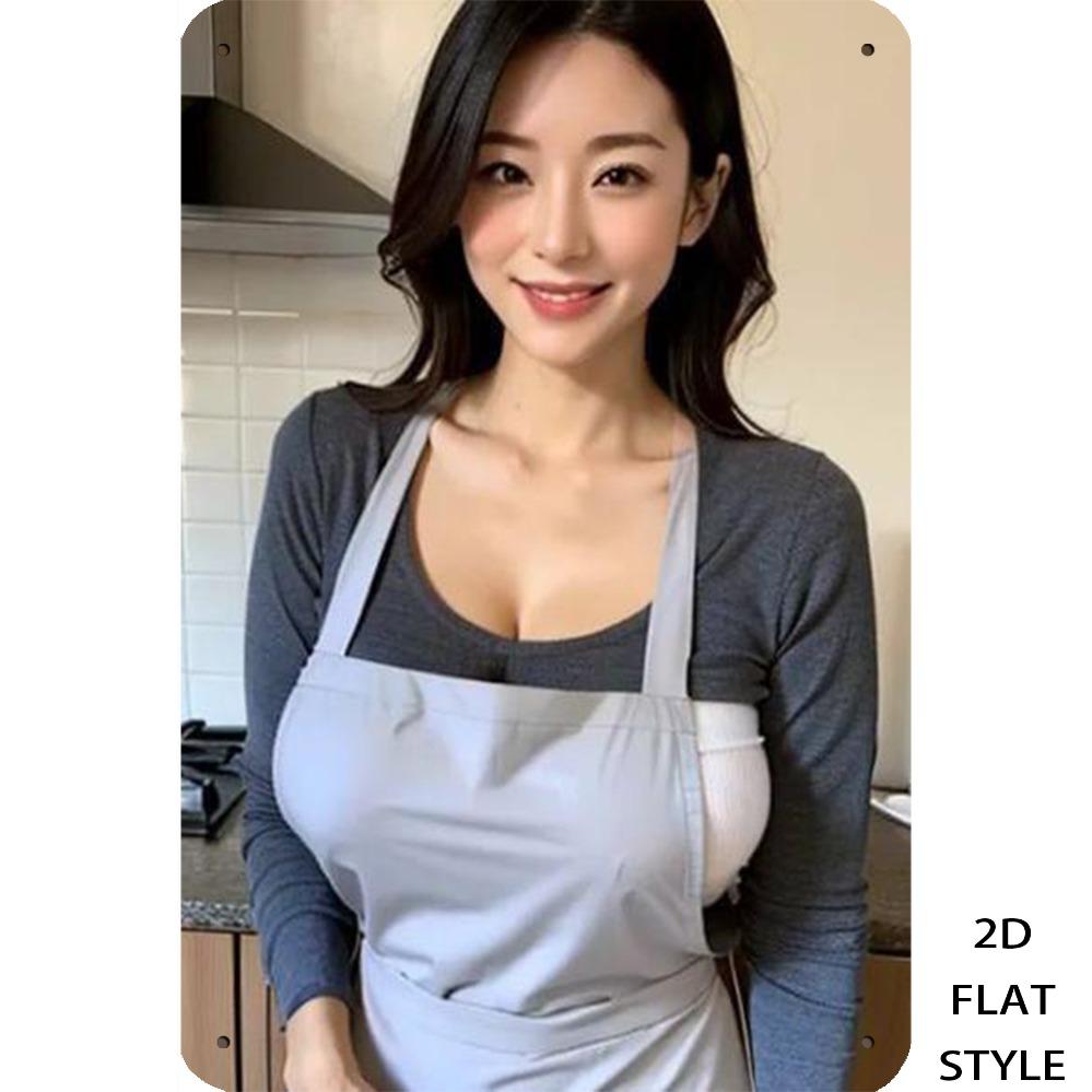 

Vintage Metal Wall Sign x Inch Kitchen Woman Retro Iron Art Plaque for Man Cave Garage Workshop Decor 20x30cm（7.8x11.8inch）
