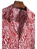 2025 Southeast Asia Men's Zebra Print Beach Shirt