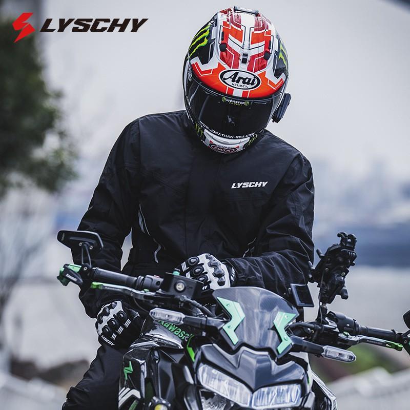 Mens Waterproof Motorcycle Rain Suit Separate Jacket Pants Riding Cycling Outdoor Travel
