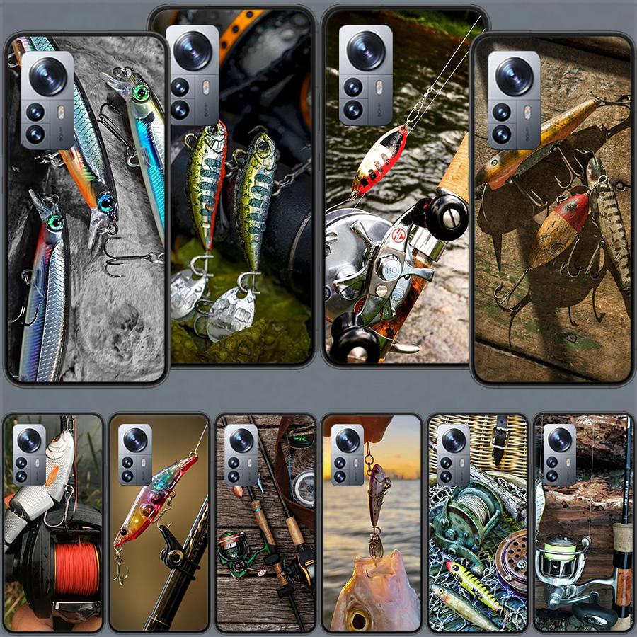 Fishing Professional Bait Joint bait Phone Case For Xiaomi Poco X7 F6 F5 Pro F7 14 Ultra Mi 15 11 Lite F3 M6 M5S M4 11T 10T Pro