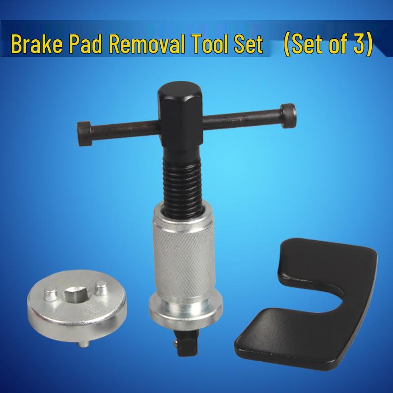 3-Piece Brake Cylinder & Pad Adjustment Tool Kit 3-Piece Disc Brake Tool Set
