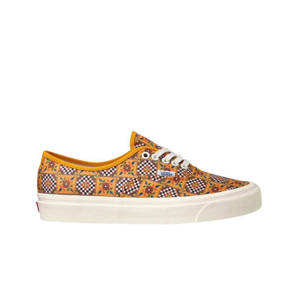 Vans Authentic 44 Dx Anaheim Factory Tile Checkerboard Radiant Yellow