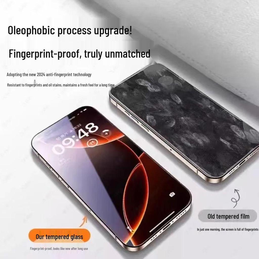 Apple iPhone 17 Pro Max Tempered Anti-Peep Screen Protector, Dust-Free, Easy Apply
