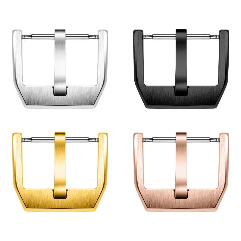 18/19/20/21/22/23/24mm Quick Release Fluororubber FKM Rubber Strap Smartwatch Men Women Wristband Universal Bracelet Accessories