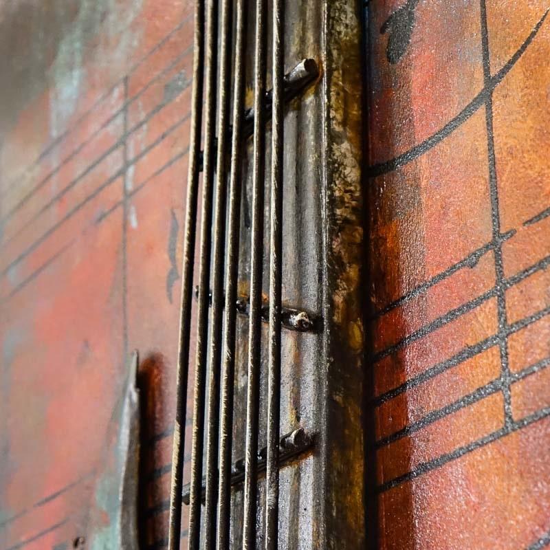 3D metal picture LOFT BLUES MUSIC 40x60