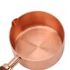 Rustless Steel Sauce Cup with Handle Round Smooth Inner Wall Hold Cup Dressing Vessel  Cafe