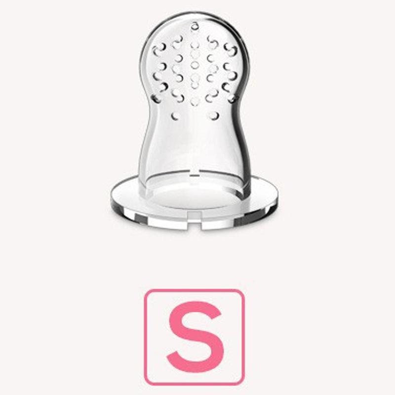 Silicone Baby Teething Toy & Fruit Puree Nipple Teether Stick