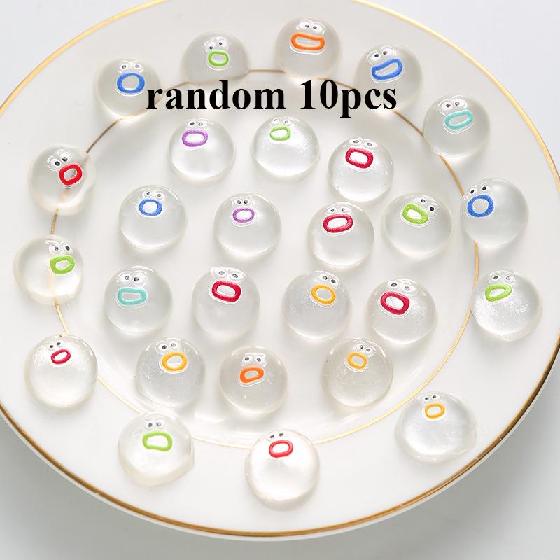 

Multi-colors Mini Transparent Expression Squishy Toys Stress Relief Balls Sensory Relaxation Fidget Toy For Kids Party favors