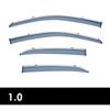 For TOYOTA COROLLA 2007-2013 Accessories Window Visors Weathershields Wind Rain Guard Door Visor Vent Shades Ventvisor