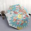 1pc Sanrio Christmas Tree Automatic Opening Umbrella - Portable Folding Design with 8-Bone Iron Frame, Outdoor Umbrella for Festive Gifts, Suitable fo
