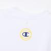 Champion Short Sleeve Basketball with a DRYSAVER Graphic Logo Men's T-Shirt, White, Print, C3-YB355