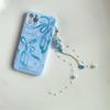 Phone Pendant Y2K Phone Lanyard Crystal Star Mobile Phone Chain Jellyfish Phone Charm  Bag Decor