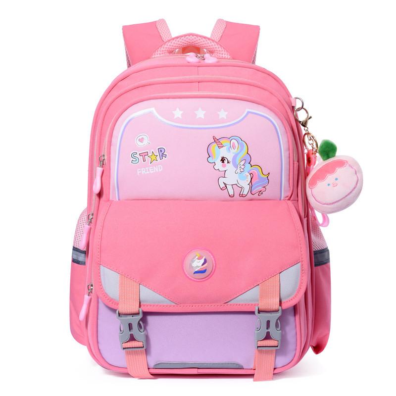 Cute And Modern Design Kids Backpack Comfortable And Breathable Oxford Fabric