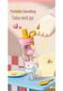 Lovely Macaron Pet Straw Cup: Cute, Creative & High-Value Plastic Gift for Students