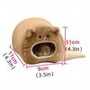 1PC Hamster Soft Warm Bed Rat Hammock Pig Squirrel Winter Pet Toy Hamster Cage House Hanging Nest+Mat House Bed Animal Mice Rat Nest