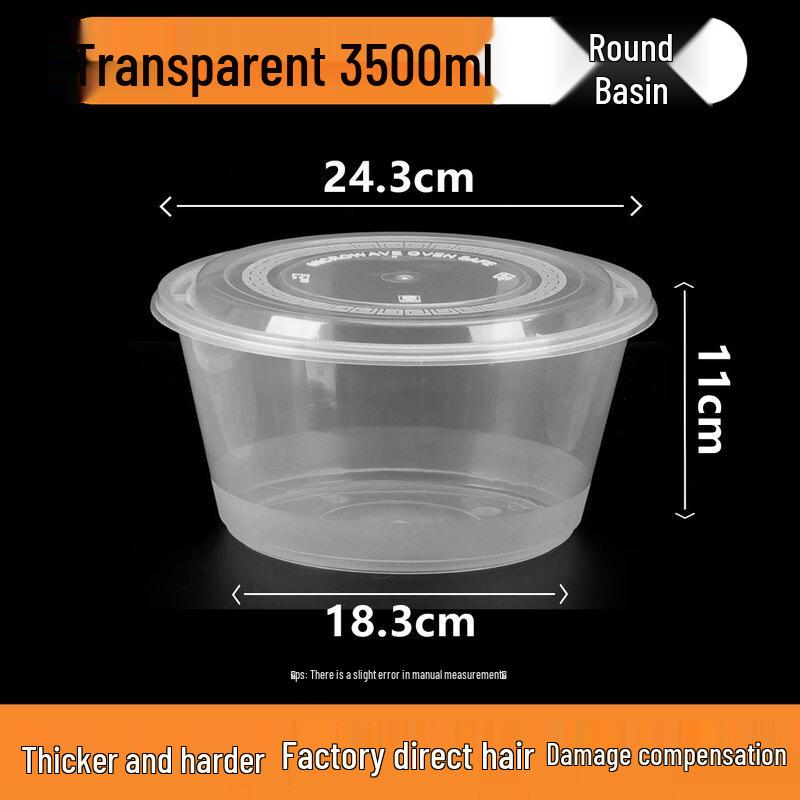 

Disposable Plastic Food Containers